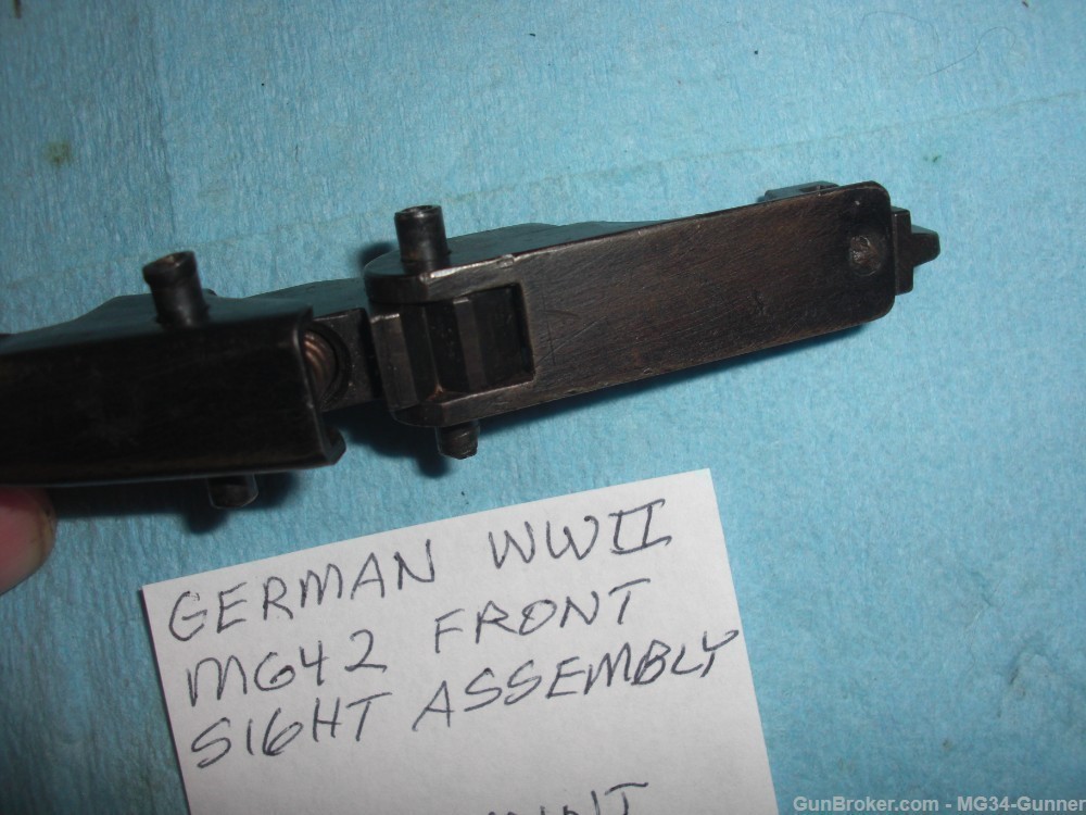 German WWII MG42 Front Sight Assembly - NEAR MINT CONDITION-img-5