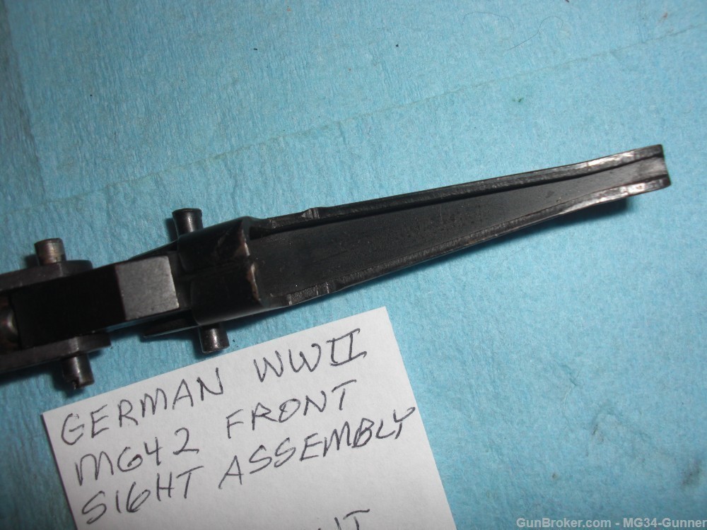 German WWII MG42 Front Sight Assembly - NEAR MINT CONDITION-img-4