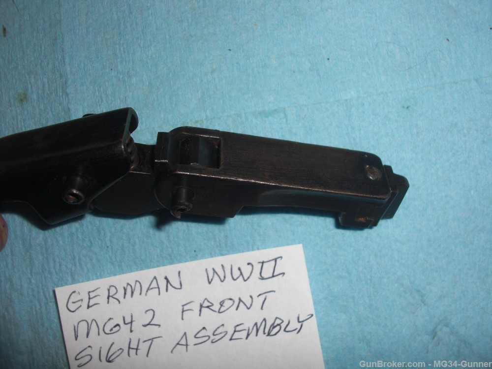 German WWII MG42 Front Sight Assembly - NEAR MINT CONDITION-img-6