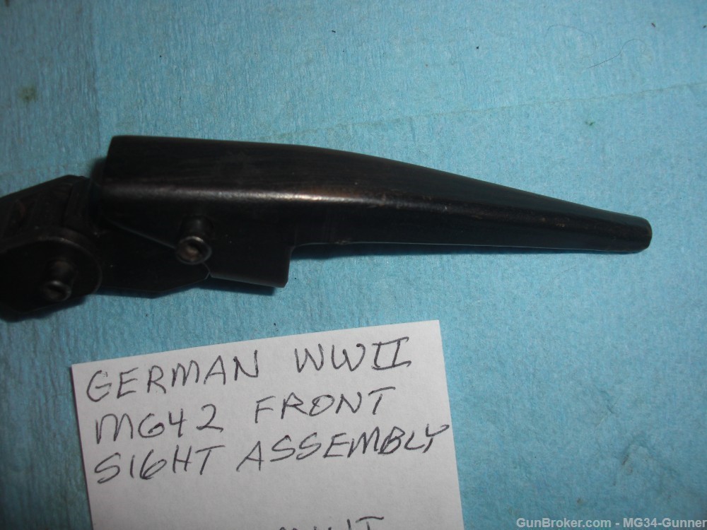 German WWII MG42 Front Sight Assembly - NEAR MINT CONDITION-img-7