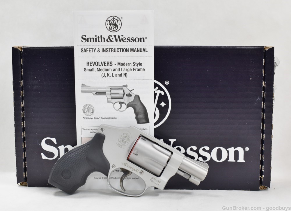 Smith & Wesson Model 642 Airweight M642-2 S&W 1.87" 38 SPL +P 163810-img-0
