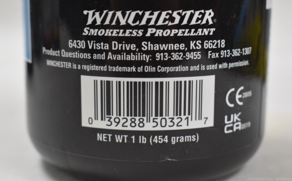 1LB WINCHESTER 244 BALL WINCLEAN HANDGUN POWDER 2441 RELOADING NEW AMMO -img-2