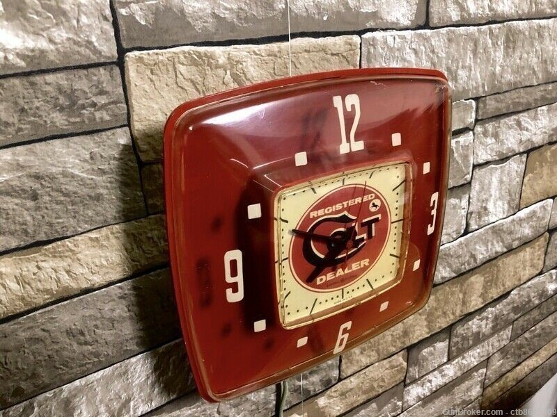 Colt Dealer Clock General Electric 1960's-img-5