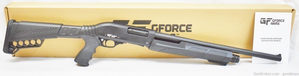 NIB GFORCE Arms GF3 12ga Pump Tactical 20" 4+1 GF3PG1220 NIB SALE 3" HOME -img-0