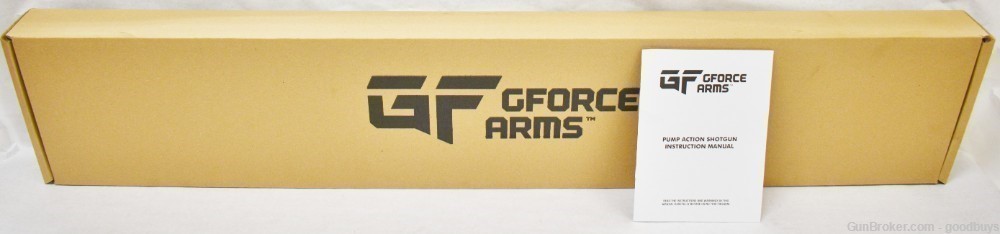 NIB GFORCE Arms GF3 12ga Pump Tactical 20" 4+1 GF3PG1220 NIB SALE 3" HOME -img-3