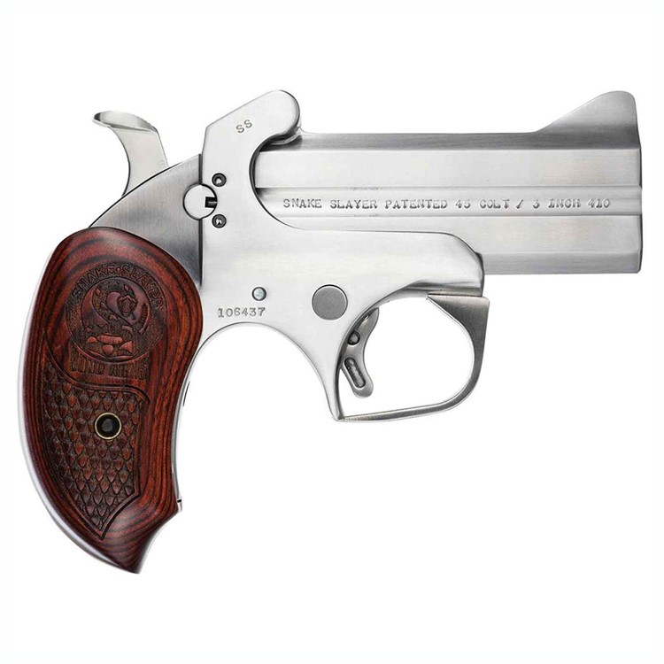 Bond Arms Snake Slayer Pistol Stainless 45 Colt 3.5-img-0