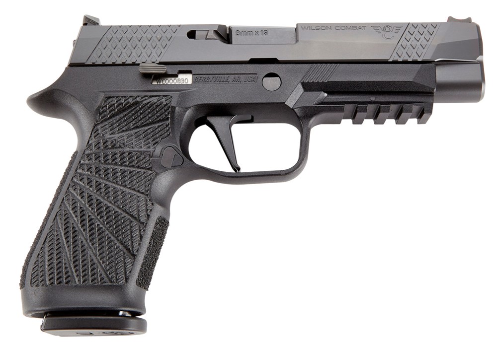 Wilson Combat P320 9mm Luger Pistol 4.70 Black SIGWCP320F9BATS-img-0