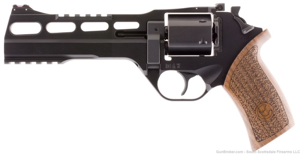 Chiappa Firearms 340221 Rhino 60DS Small Frame 357 Mag 6 Shot, 6" Black Ano-img-2