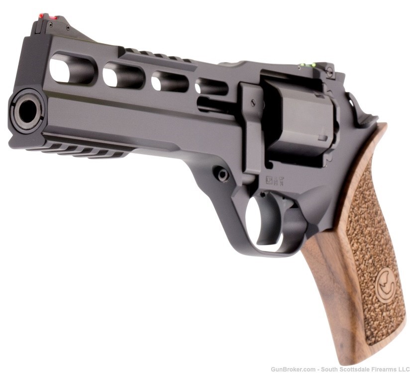 Chiappa Firearms 340221 Rhino 60DS Small Frame 357 Mag 6 Shot, 6" Black Ano-img-0