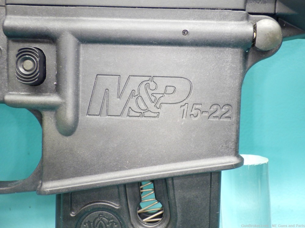 Smith & Wesson M&P 15-22 .22LR 16.5"bbl Rifle W/ Adj Stock & Flip up Sights-img-3