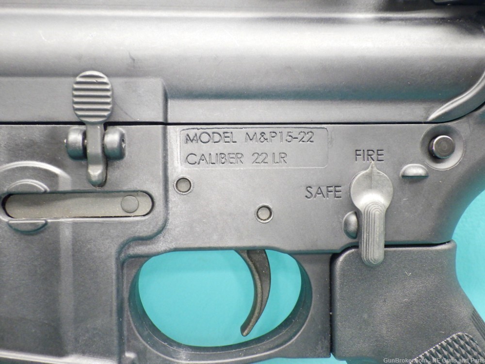 Smith & Wesson M&P 15-22 .22LR 16.5"bbl Rifle W/ Adj Stock & Flip up Sights-img-8