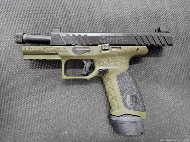 Beretta APX A1 Full Size Tactical 9mm 4.8" Bbl. Optic Ready-img-5