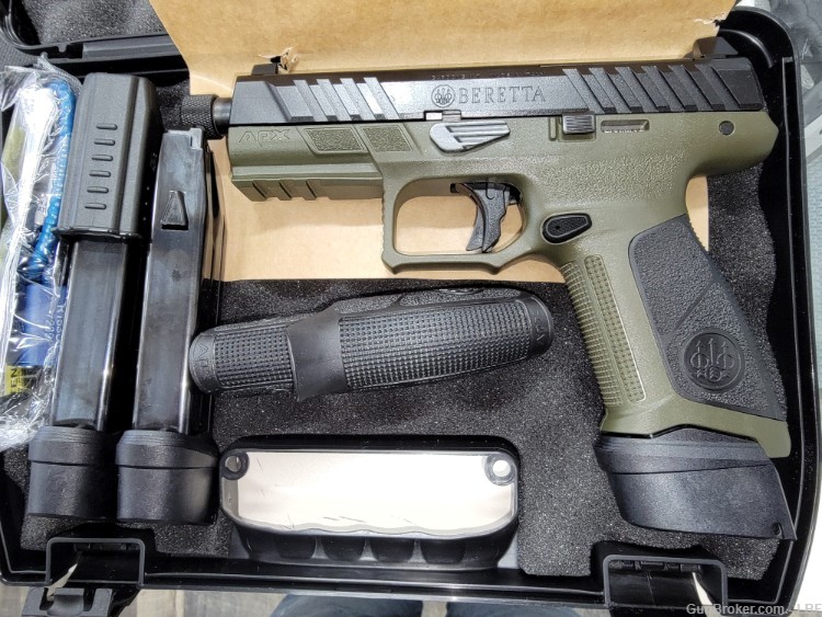 Beretta APX A1 Full Size Tactical 9mm 4.8" Bbl. Optic Ready-img-0