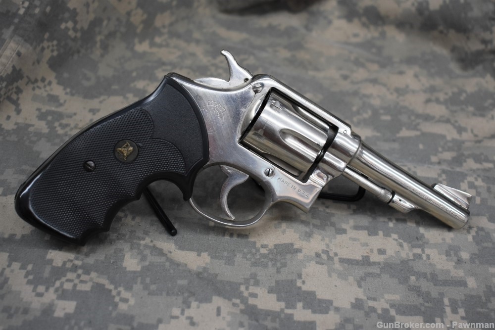 S&W 1905 Victory Model nickel refinished 38 spl-img-1