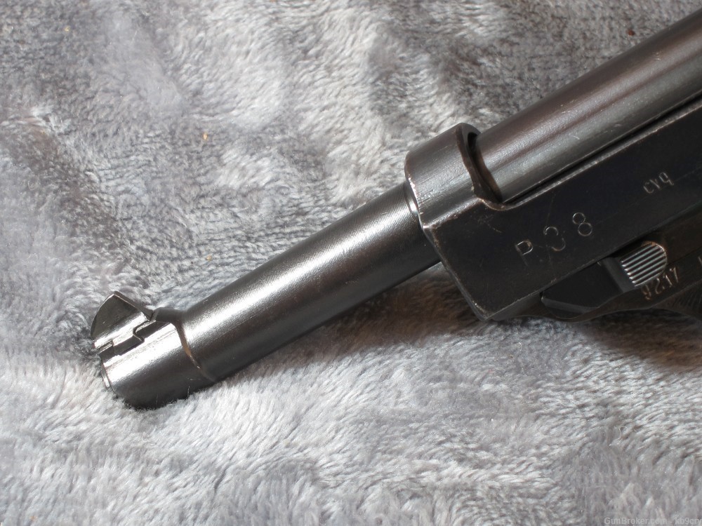 Early Production German Spreewerk CYQ P38 Pistol-img-1