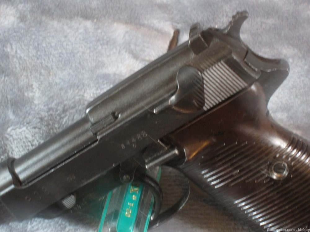 Late Production German Spreewerk CVQ (CYQ) P38 Pistol-img-2