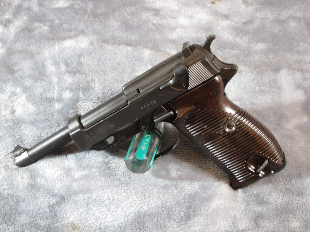 Late Production German Spreewerk CVQ (CYQ) P38 Pistol-img-0