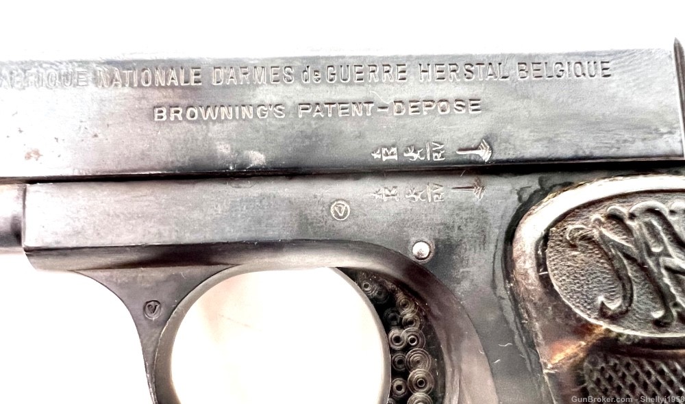 Fabrique Nationale “Baby Browning” .25ca Semi Auto Pistol-img-3