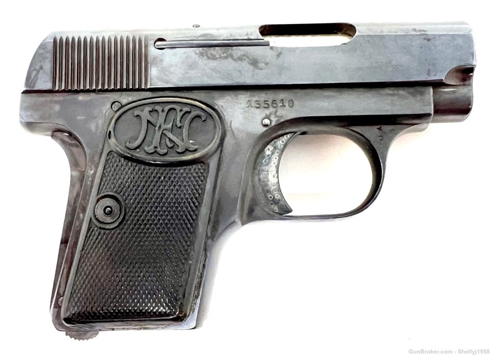 Fabrique Nationale “Baby Browning” .25ca Semi Auto Pistol-img-0