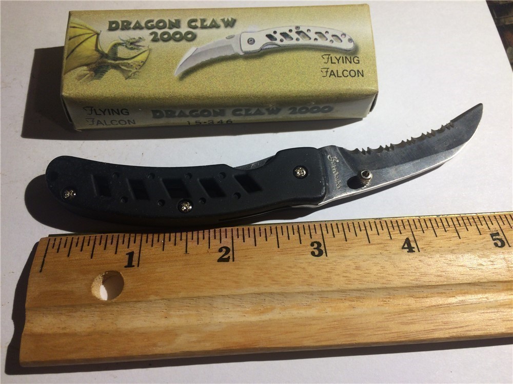 Flying   Falcon    Dragon  Claw  2000   pocket knife-img-0