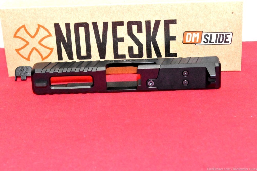 FACTORY NEW NOVESKE DM SLIDE OPTICS READY GLOCK 19 G3 BLACK NO RESERVE!-img-1