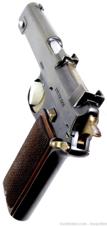 Steyr-Hahn M1912 Pistol, 9mm Steyr, Austrian Army, Mfr'd 1916-img-10