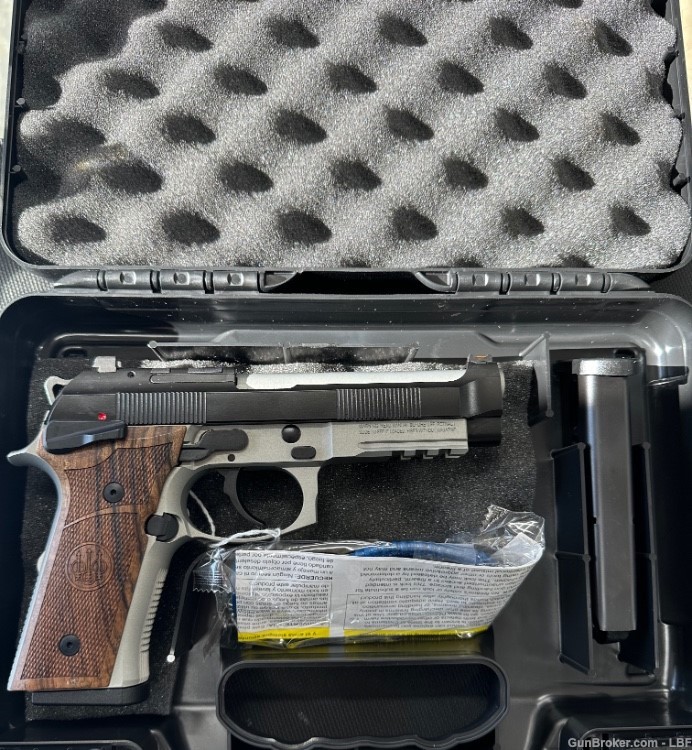 Beretta 92GTS Launch Edition 9mm 5"BBL Frame Mounted Safety -img-2