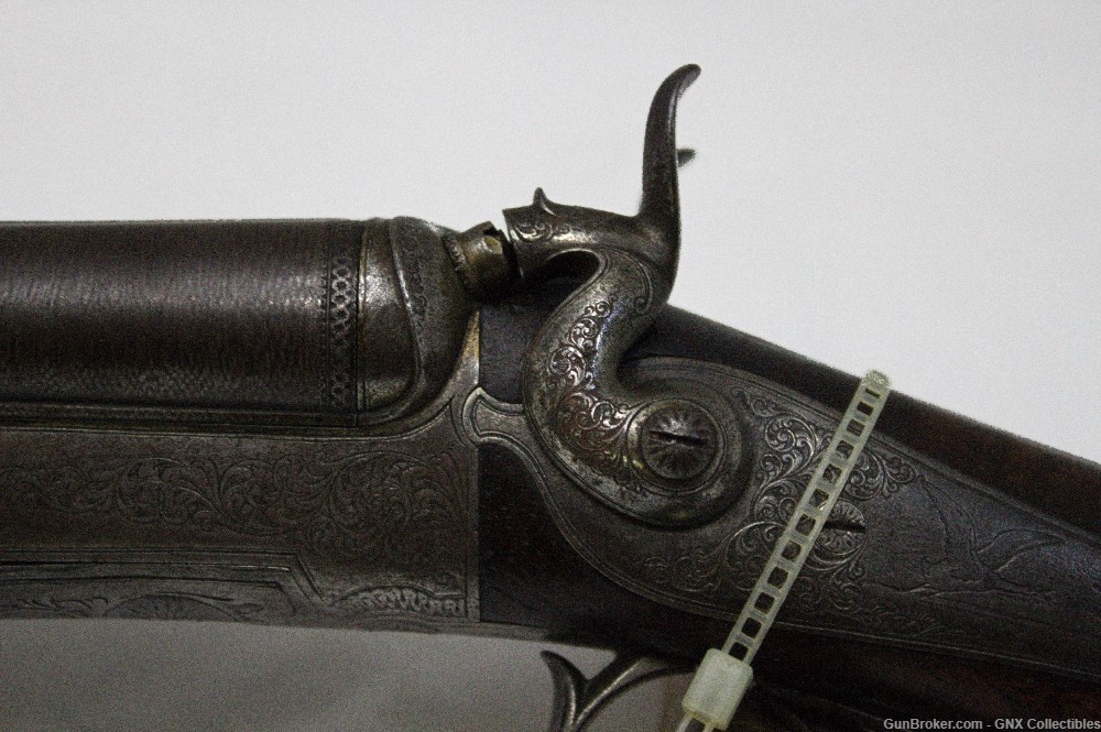 Gorgeous Friedrich Wilhelm Heym SxS 16GA/11.15mm 27.5" "Cape Gun" -img-2
