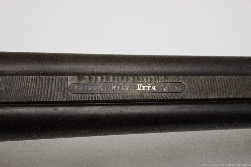 Gorgeous Friedrich Wilhelm Heym SxS 16GA/11.15mm 27.5" "Cape Gun" -img-4