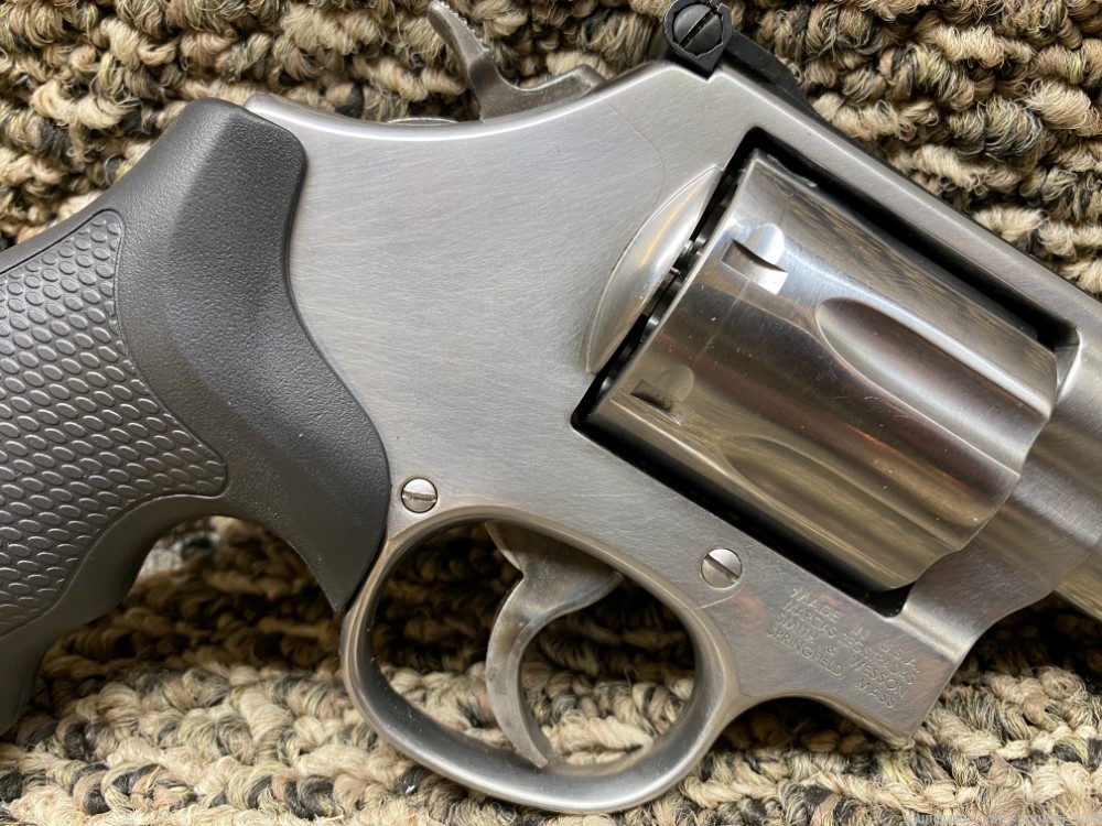 Smith & Wesson SA/DA 686-6 357 mag SS Finish Rubber Grip 2.5" BBL 7 Shot-img-8