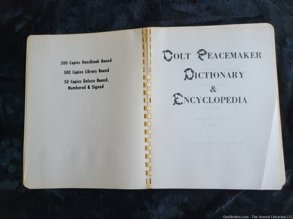 Colt Peacemaker Dictionary & Encyclopedia - Keith Cochran - Illustrated-img-2