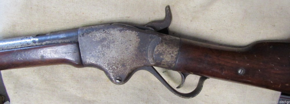 Original Civil War Spencer Model 1860 Military Rifle Musket-img-9