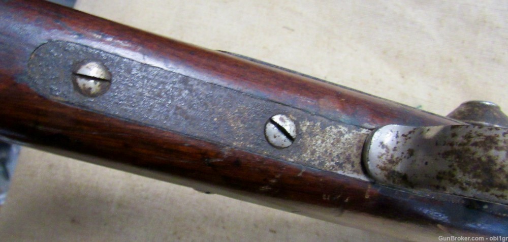 Original Civil War Spencer Model 1860 Military Rifle Musket-img-11