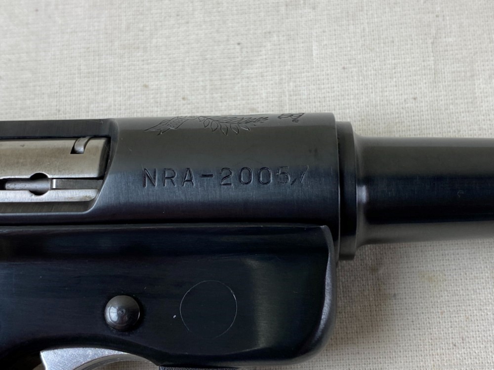 Ruger MK ll 22 LR 4.75" Blued NRA Edition-img-12