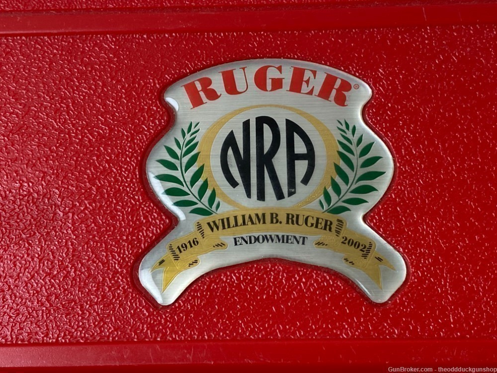 Ruger MK ll 22 LR 4.75" Blued NRA Edition-img-2