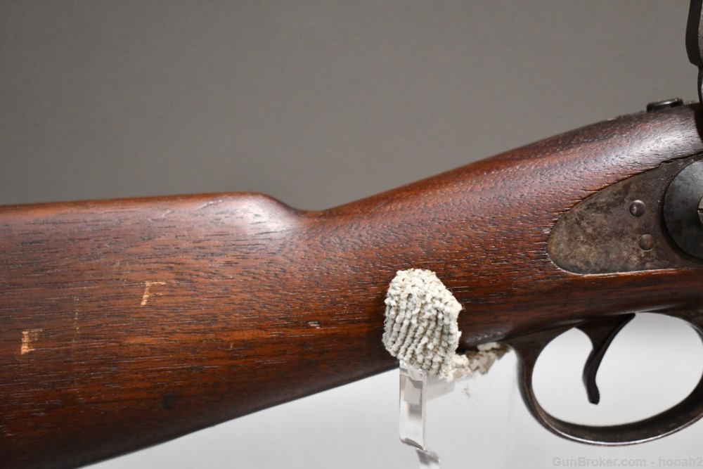 Antique US Springfield Model 1888 Trapdoor Ramrod Bayonet Rifle 45-70 Govt-img-3