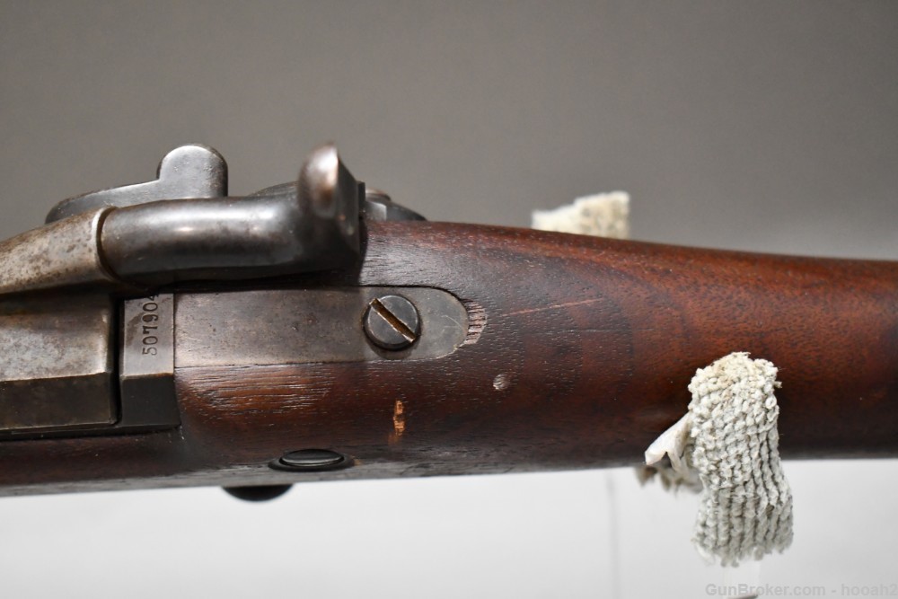 Antique US Springfield Model 1888 Trapdoor Ramrod Bayonet Rifle 45-70 Govt-img-24