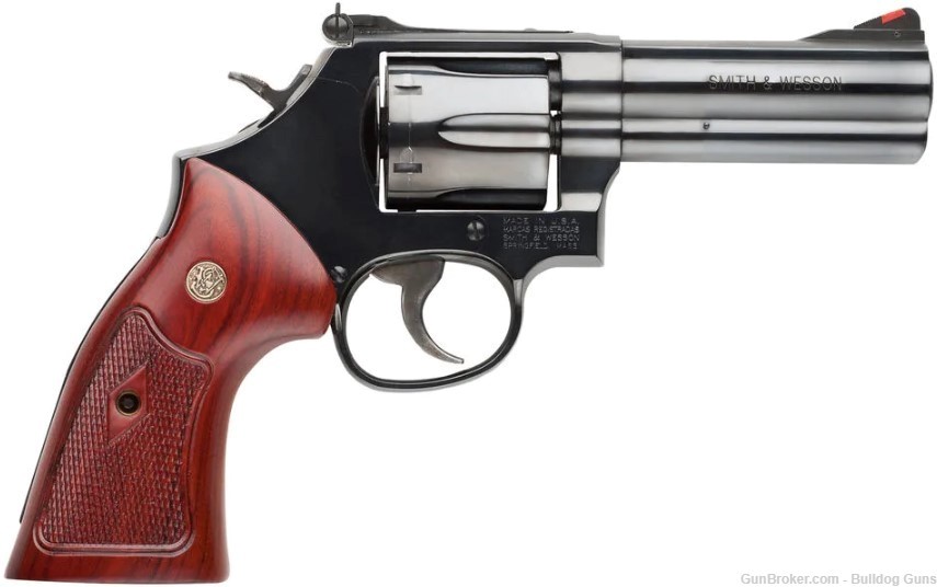Smith & Wesson 586 S&W 586 4" S&W-586 357 MAG REVOLVER-img-0