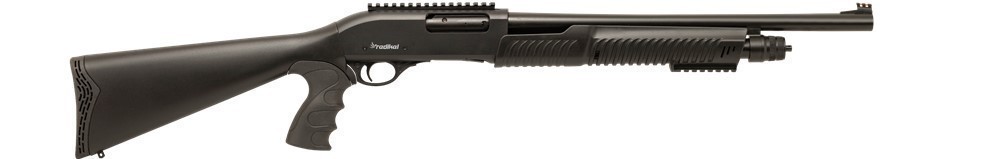 Radikal Arms P-3 12GA Tactical Pump Shotgun 20in, 5rd Tube, Synthetic-img-0