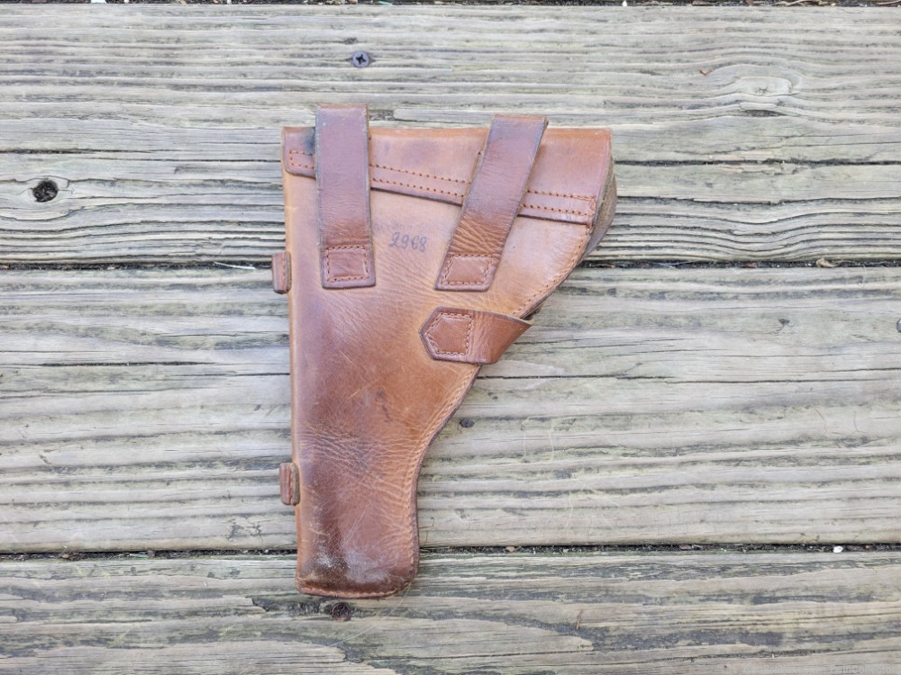 LOT OF TWO EASTERN EUROPEAN MILITARY HOLSTERS -img-2