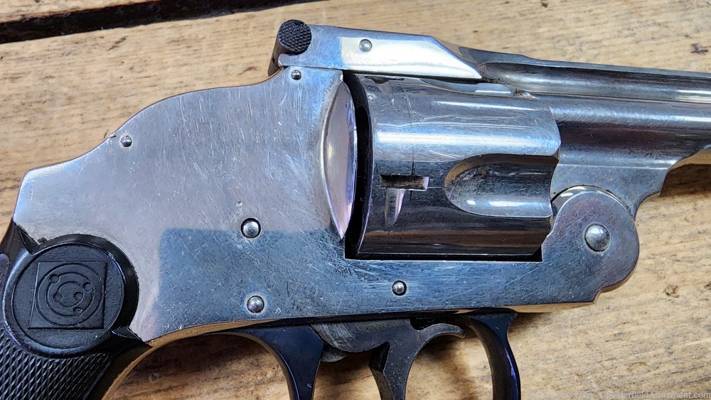 H&R Harrington & Richardson Safety Hammerless Top-Break Revolver 38 S&W C&R-img-3
