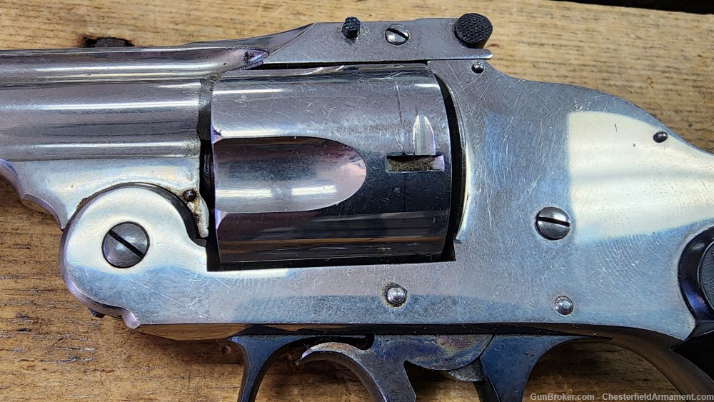H&R Harrington & Richardson Safety Hammerless Top-Break Revolver 38 S&W C&R-img-10