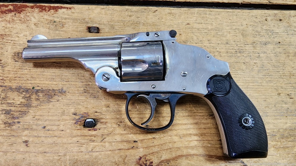 H&R Harrington & Richardson Safety Hammerless Top-Break Revolver 38 S&W C&R-img-7