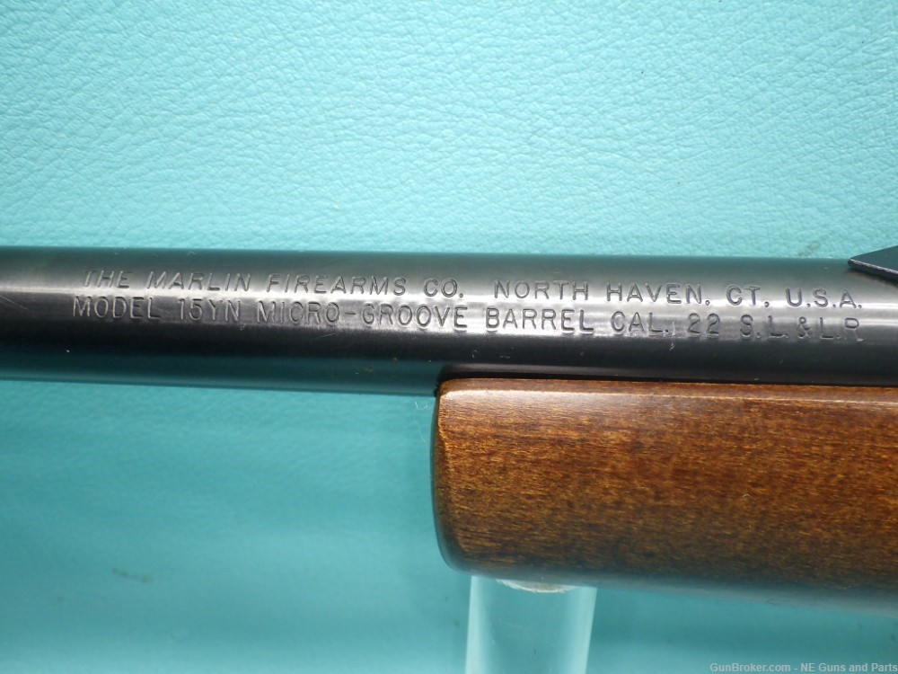Marlin 15YN .22S/L/LR 16.25" JM bbl Rifle MFG 1990-img-7