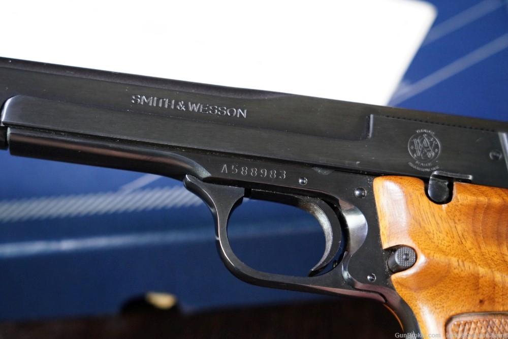Smith & Wesson S&W Model 41 .22 LR 7" Semi-Automatic Target Pistol 1979-80 -img-8