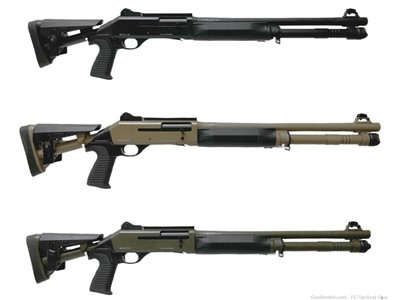 CDA SA12 M4 series - 12-gauge semi-automatic tactical shotgun