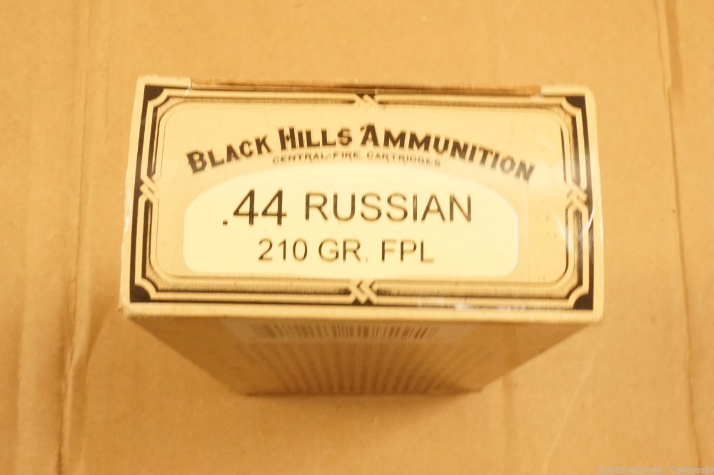 Black Hills Ammunition .44 Russian 210 Grain FPL- New-img-4