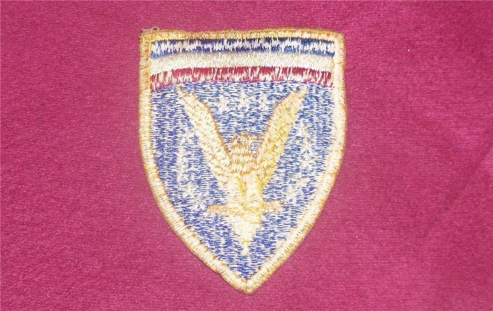 WW2 US ARMY HQ SSI EUROPEAN THEATER SHOULDER  PATCH (1945)-img-1
