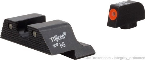 Trijicon Night Sight Set Hd Xr - Orange Outline Glock 42-43-img-0