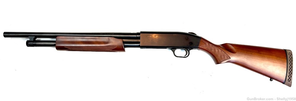 Mossberg 500 Slugster W/Extra Barrel. 20 Gauge Pump Action Shotgun-img-0